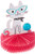 Creative Converting Purr-FECT Party Centerpiece Party Supplies, Multicolor