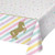 Creative Converting 329302 Print Plastic Tablecover, Unicorn Sparkle, One Size, Multi Color