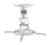 AMER Projector Mount - Universal Ceiling Bracket LCD DLP Tilt 360° Swivel 30lbs (White)
