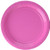 Amscan Bright Pink Round Paper Plates | Party Tableware | 6 Pk.