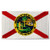 EmbTao Embroidered Florida State Flag Iron On Sew On Patch FL Emblem