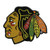 FANMATS NHL - Chicago Blackhawks Metal 3D Color Emblem 2.7"x3.2"