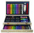Art 101 Doodle and Color 142 Piece Art Set in a Wood Carrying Case Amazon Exclusive, Grey Wash