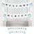 Big Dot of Happiness Its Twin Boys  - Blue Twins Baby Shower Bunting Banner - Party Decorations - Welcome Babies