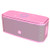 DOSS SoundBox Touch Portable Wireless Bluetooth Speakers with 12W HD Sound and Bass, 20H Playtime, Handsfree, Speakers for Home, Outdoor, Travel-Pink
