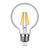 Dimmable LED Edison Light Bulbs: G25 Globe Shape - 6 Watt, 60W Equivalent - 3000K Soft White Lightbulbs  Standard E26 Base  LED Vanity Light Bulb Set - 1 Pack