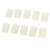 Uxcell Adhesive Mount Base for 7 mm Width Cable Tie, Off White Green, 10 Piece