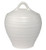 Mikasa Swirl White Covered Sugar Bowl, White