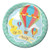 Creative Converting Up, Up & Away 7-Inch Lunch Plates (8 Count)