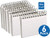1InTheOffice Index cards spiral bound 3x5 White, 50 Cards/Pack, 6 Packs