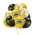 BinaryABC Happy Quarantine Birthday Latex Balloons Sequins Confetti Balloons,Quarantine Birthday Decorations,Stay Home Party Decorations,15Pcs