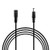 SIM&NAT 5.5mm x 2.1mm DC Extension Power Wire, 20 Gauge 4.9 Feet LED Solderless Extension Power Male to Female Cable for CCTV Camera, 5050/3528 LED Strip String Light 