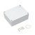 Awclub Waterproof Dustproof IP65 ABS Plastic Junction Box Outdoor Universal Electric Project Enclosure Gray 3.3"x2.3"x1.3"(83mmx58mmx33mm)