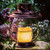 Polami Solar Lanterns Outdoor Hanging Lights Decorative with Waterproof LED Flickering Flameless Solar Candles for Patio Table Garden Pathway Yard Decor