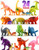 Dinosaur Toys for Boys & Girls - 12 Large & 12 Small Toy Dinosaurs + Double Sided Play Mat - Assorted Colorful Dinosaurs, Party Supplies - Dinosaur Figures Gift for Kids 3+