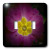 3dRose lsp_49713_2"Purple Passion Flower with Warm Yellow Center - Double" Toggle Switch