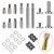 OwnMy 2 Sets of Key Organizer Expansion Kit, Expansion Pack with Screws, Spacers and Posts, Extra Extend 1.5cm to 7.5cm Spacers for Key Organizer Keys Holder