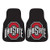 FANMATS NCAA Ohio State University Buckeyes Nylon Face Carpet Car Mat