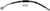 Dorman H621757 Front Passenger Side Brake Hydraulic Hose for Select Dodge/Jeep Models
