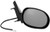 Dorman 955-077 Passenger Side Power Door Mirror for Select Chrysler / Dodge Models, Black