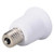 E17 to E26 Light Bulb Socket Base Adapter Converter - Converts Intermediate Socket (E17) to Medium Socket (E26/E27) (Pack of 2)