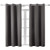 WONTEX Blackout Curtains Room Darkening Thermal Insulated with Grommet Window Curtain for Living Room, 42 x 54 inch, Grey, 2 Panels