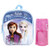 Disney Frozen Backpack Combo Set - Frozen 2 Anna & Elsa 3 Piece Mini Backpack Set - Backpack, Water Bottle and Carabina (Anna and Elsa Mini)