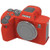 Easy Hood Case for Sony Alpha 7R IV A7R IV A7RIV A7RM4 ILCE-7RM4 Digital Camera, Anti-Scratch Soft Silicone Rubber Protective Cover Protector Skin (Red)
