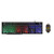 USB Wired Gaming LED Backlight Keyboard Mouse Combos Quiet Durable Mechanical Computer Keyboard Keyboard for Desktop