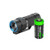 EdisonBright Olight S1 Baton 500 Lumen Compact EDC LED Flashlight CR123A Lithium Battery Bundle