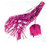 ShiDianYi Foil Fringe Skirt-3FTx8FT-Fuchsia-Metallic Foil Fringe Curtain/Photo Backdrop/Hanging Tinsel for Window Curtain (Fuchsia)