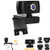 HD Webcam 1080P with Microphone, PC Laptop Desktop USB Webcams, Pro Streaming Computer Camera for Video Calling, Recording, Conferencing, Gaming
