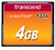 Transcend 4 GB 133X CompactFlash Memory Card TS4GCF133