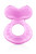 Nuby Silicone Teethe-eez Teether with Bristles, Includes Hygienic Case, Pink