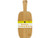 bulk buys Small Paddle Style Bamboo Cutting Board Game Kitchen Essentials, Brown