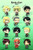 Trends International Attack on Titan Chibi Characters Wall Poster 22.375" x 34"