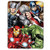 Northwest Avengers Four Micro Raschel Throw Blanket 46" x 60"