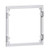 Leviton 49605-14T 14" Wireless Structured Media Center, Trim Ring Accessory, White