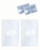 MagDepo 2 Page Magnifying Sheet 3X PVC Lightweight Fresnel Lens with 2 Bonus Card Magnifier, Plastic Magnifier Ideal for Reading Books, Small Print, and Document