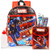 Marvel Avengers Travel Bag Backpack with Avengers Lunch Box for Boys Girls Kids Bundle -- 16" Marvel School Bag Backpack Set with Marvel Lunch Box, Avengers Stickers, Avengers Pens, and More (Marvel Avengers School Supplies)