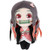 Voltaheup Nezuko Plush Demon Slayer Plushies Pillow Toy Cartoon Soft Stuffed Plush Home Decor (Nezuko)