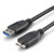 Micro USB 3.0 Cable,Gleewin USB 3.0 A to Micro B Cord,Hard Drive Cable,3ft/1m
