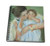 3dRose db_169650_3 Mother and Child Against A Green Background by Mary Cassatt-Mini Notepad, 4 by 4"
