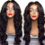 BlueSpace Wigs 28" Women Girls Long Curly Hair Heat Resistant Fiber With Free Wig Cap Halloween Cosplay Costume Party Anime Wigs (black) BlueSpace Wigs 28" Women Girls Long Curly Hair Heat Resistant Fiber With Free Wig Cap Halloween Cosplay Costume Party Anime Wigs (black)