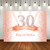 Happy 30th Birthday Party Photography Backdrop Sweet Rose Gold and Pink Dots Background for Adult Woman Party Banner Decorations Shining Diamond Number Thirty Years Old Photo Studio Props 7x5ft Happy 30th Birthday Party Photography Backdrop Sweet Rose Gold and Pink Dots Background for Adult Woman Party Banner Decorations Shining Diamond Number Thirty Years Old Photo Studio Props 7x5ft