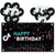 Tik Tok Birthday Party Decorations Happy Birthday Banner,Tik Tok Birhday Party Signs and Birthday Backdrop PLUS 15 Pcs Tik Tok Balloons for Music Karaoke Themed Party Supplies Tik Tok Birthday Party Decorations Happy Birthday Banner,Tik Tok Birhday Party Signs and Birthday Backdrop PLUS 15 Pcs Tik Tok Balloons for Music Karaoke Themed Party Supplies