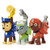 Paw Patrol, Action Pack Pups Chase, Rocky and Zuma 3-Pack of Collectible Figures with Sounds and Phrases
