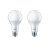 Philips 100-Watt Equivalent A21 Dimmable Energy Saving LED Light Bulb Daylight (5000K) (2-Pack)