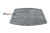 Bloomingville 11" L Rectangle Slate Cutting Leather Strap Cheese Board, Grey