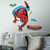 RoomMates RMK3253GM Classic Spider-Man Comic Peel & Stick Wall Decals, Black
